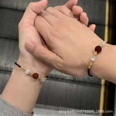 Opal Lovesickness Red Bean Bracelet